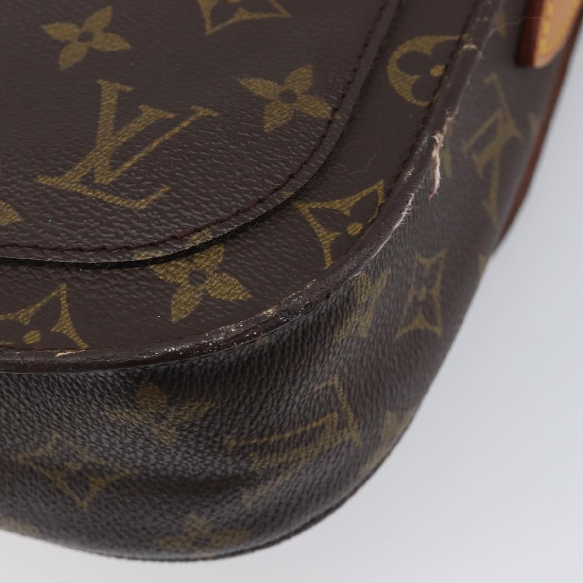 LOUIS VUITTON Monogram Saint Cloud GM Shoulder Bag M51242 LV Auth 205372V