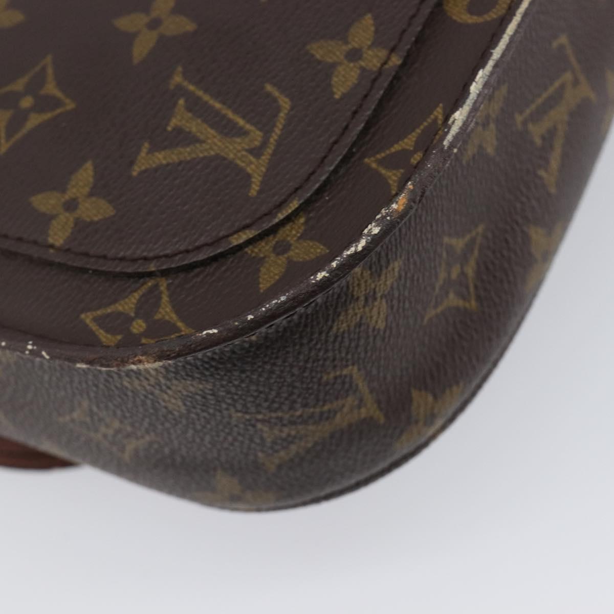 LOUIS VUITTON Monogram Saint Cloud GM Shoulder Bag M51242 LV Auth 205372V