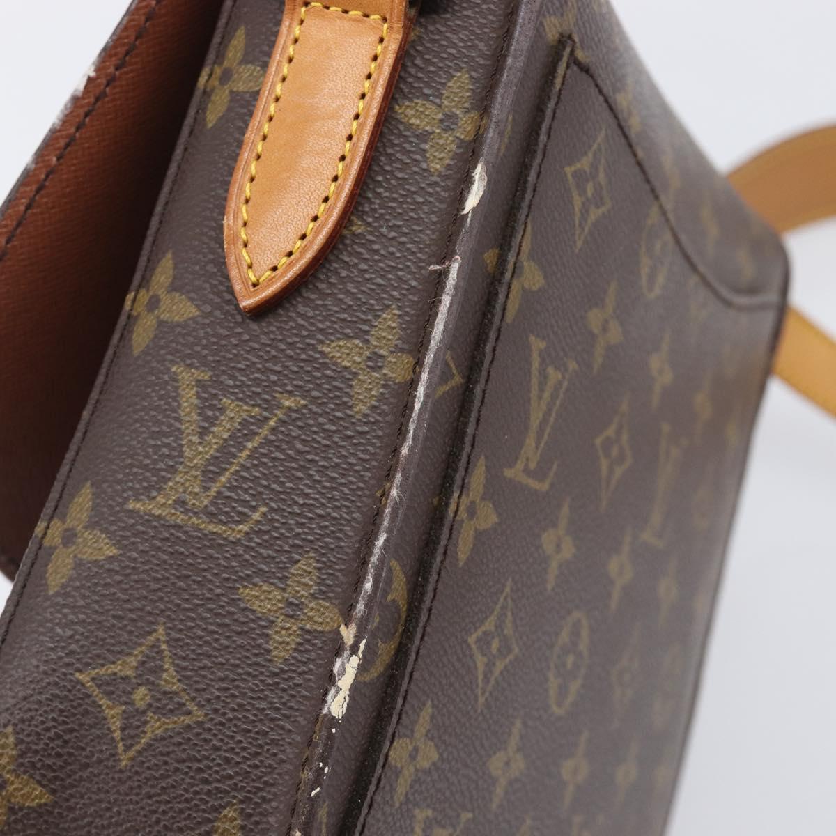 LOUIS VUITTON Monogram Saint Cloud GM Shoulder Bag M51242 LV Auth 205372V