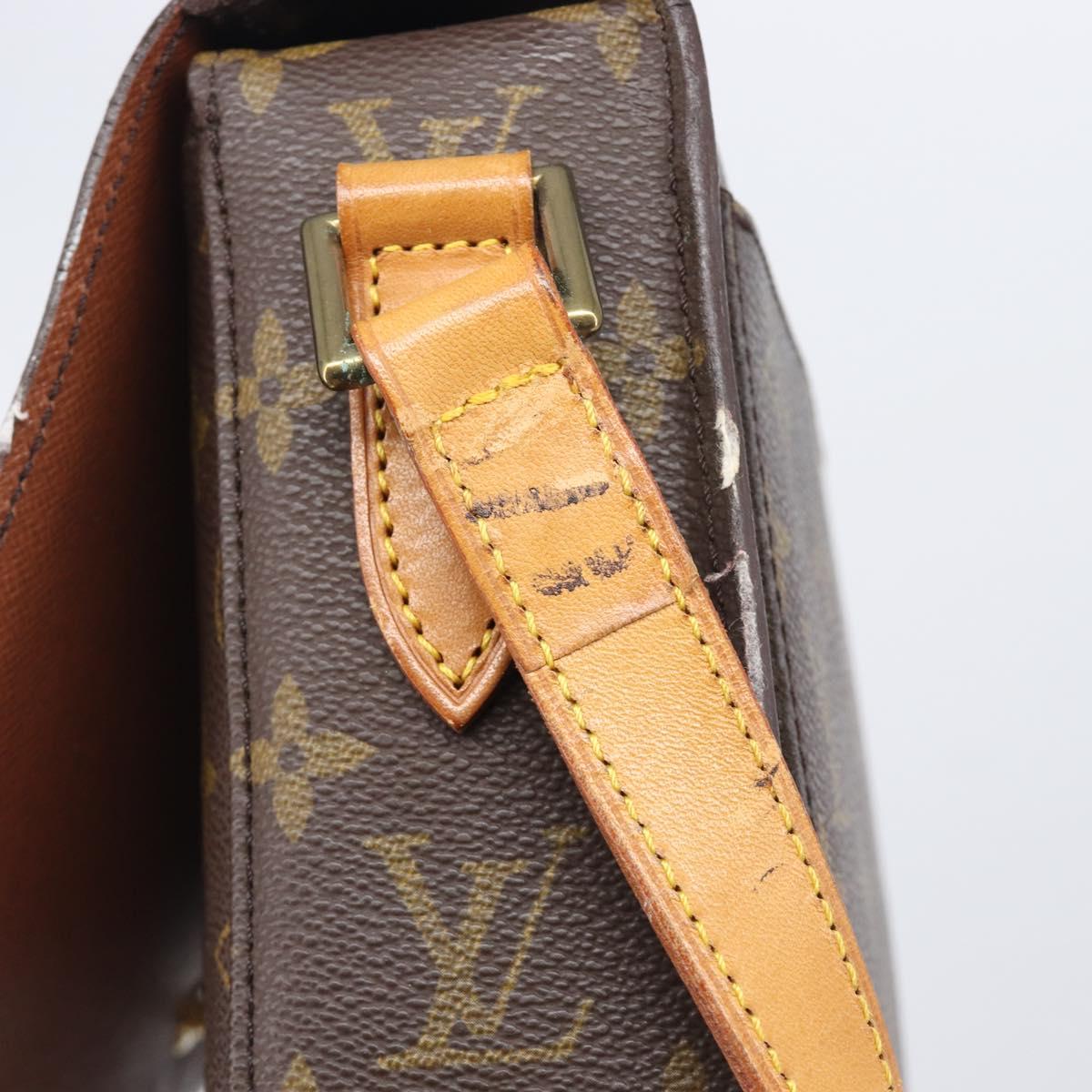 LOUIS VUITTON Monogram Saint Cloud GM Shoulder Bag M51242 LV Auth 205372V