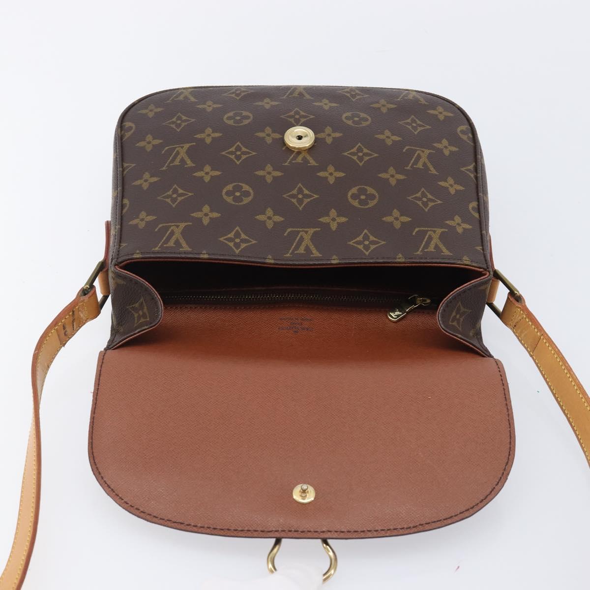 LOUIS VUITTON Monogram Saint Cloud GM Shoulder Bag M51242 LV Auth 205372V