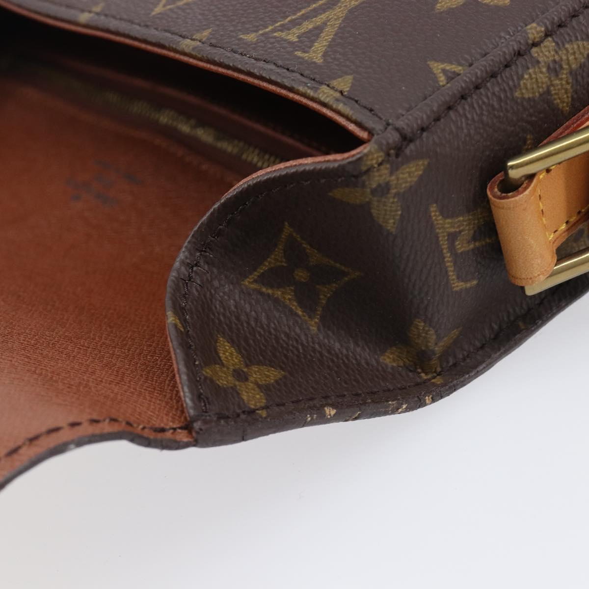 LOUIS VUITTON Monogram Saint Cloud GM Shoulder Bag M51242 LV Auth 205372V