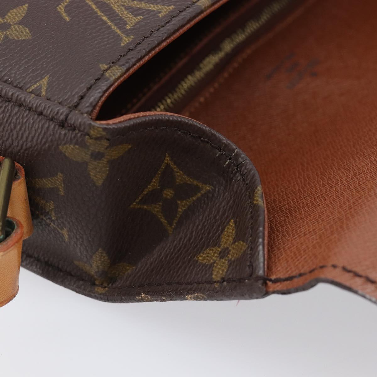 LOUIS VUITTON Monogram Saint Cloud GM Shoulder Bag M51242 LV Auth 205372V