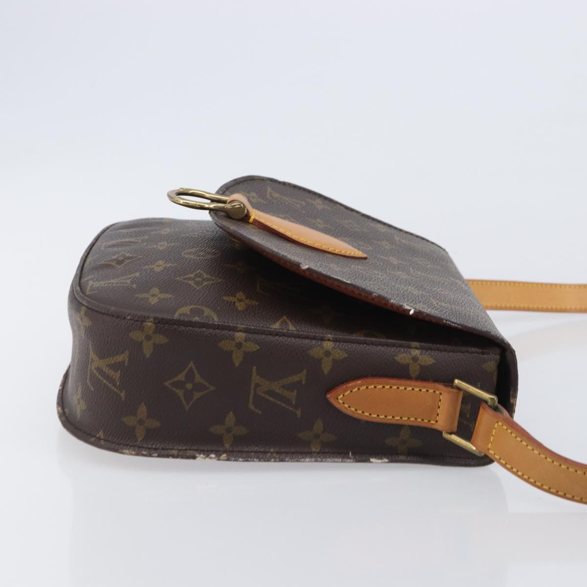LOUIS VUITTON Monogram Saint Cloud GM Shoulder Bag M51242 LV Auth 205372V