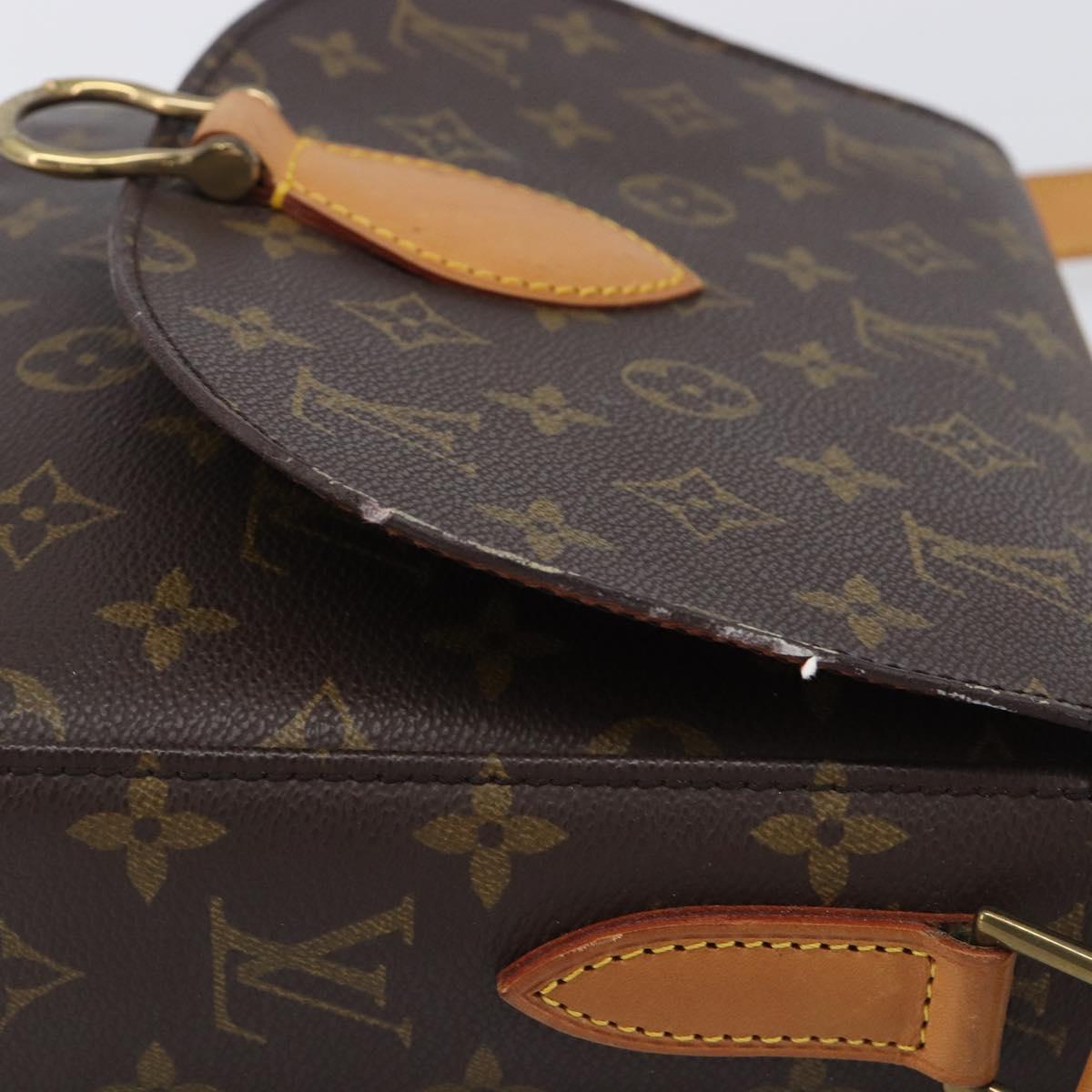 LOUIS VUITTON Monogram Saint Cloud GM Shoulder Bag M51242 LV Auth 205372V