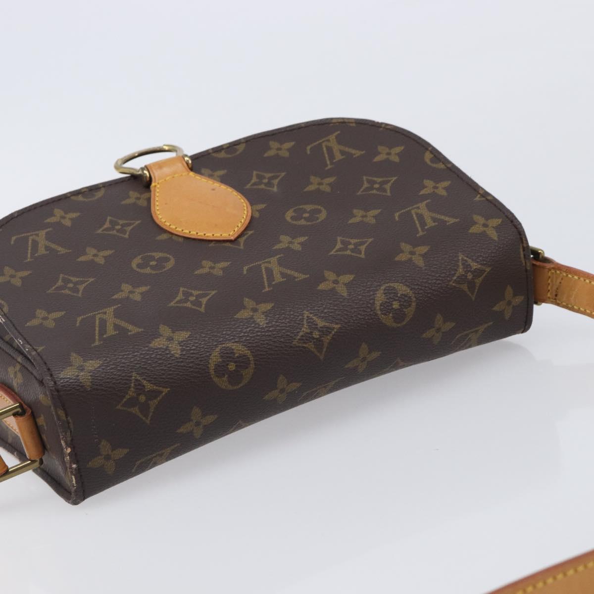 LOUIS VUITTON Monogram Saint Cloud GM Shoulder Bag M51242 LV Auth 205372V
