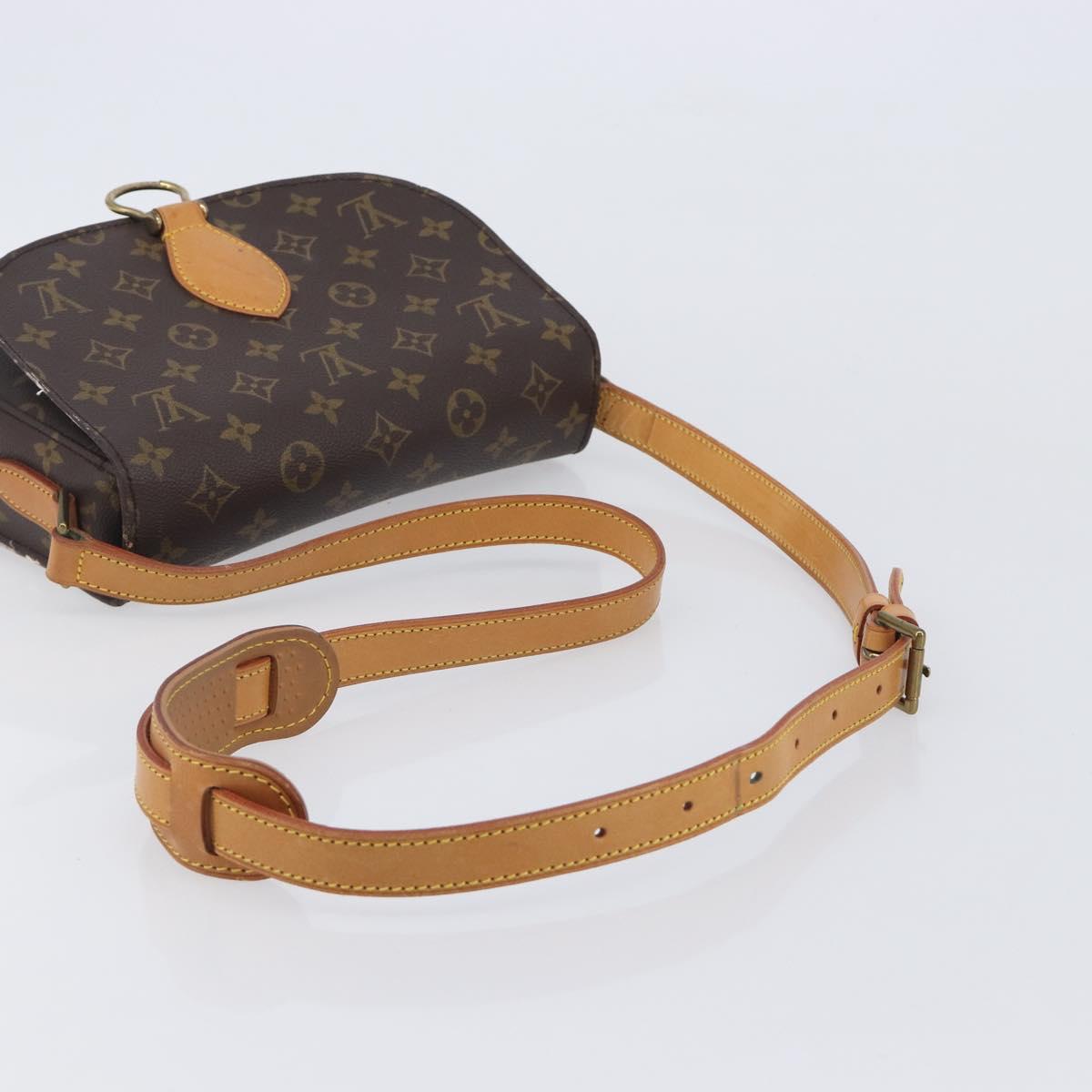 LOUIS VUITTON Monogram Saint Cloud GM Shoulder Bag M51242 LV Auth 205372V