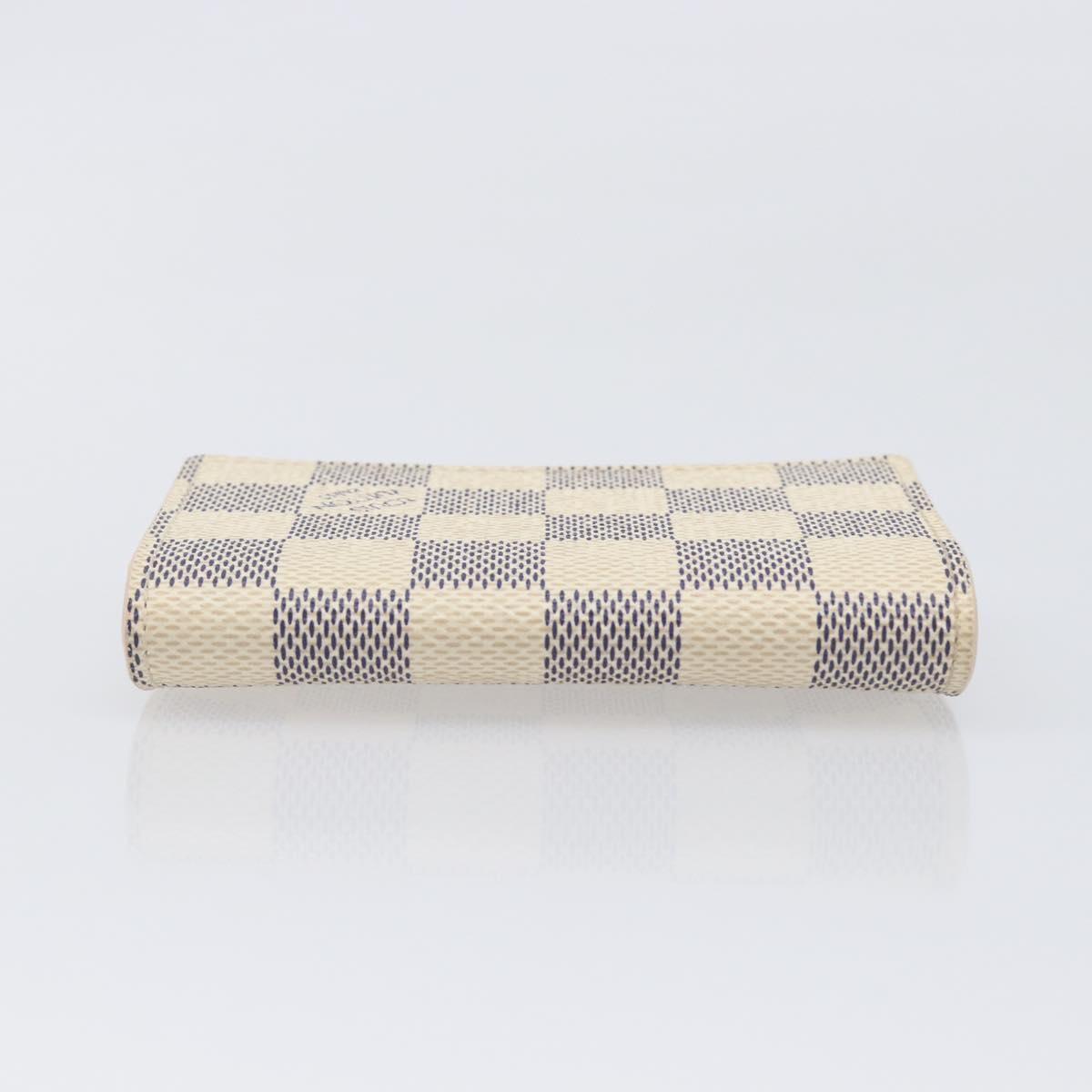 LOUIS VUITTON Damier Azur Anvelop Cult De Vuitto Case N61746 LV Auth 205377M