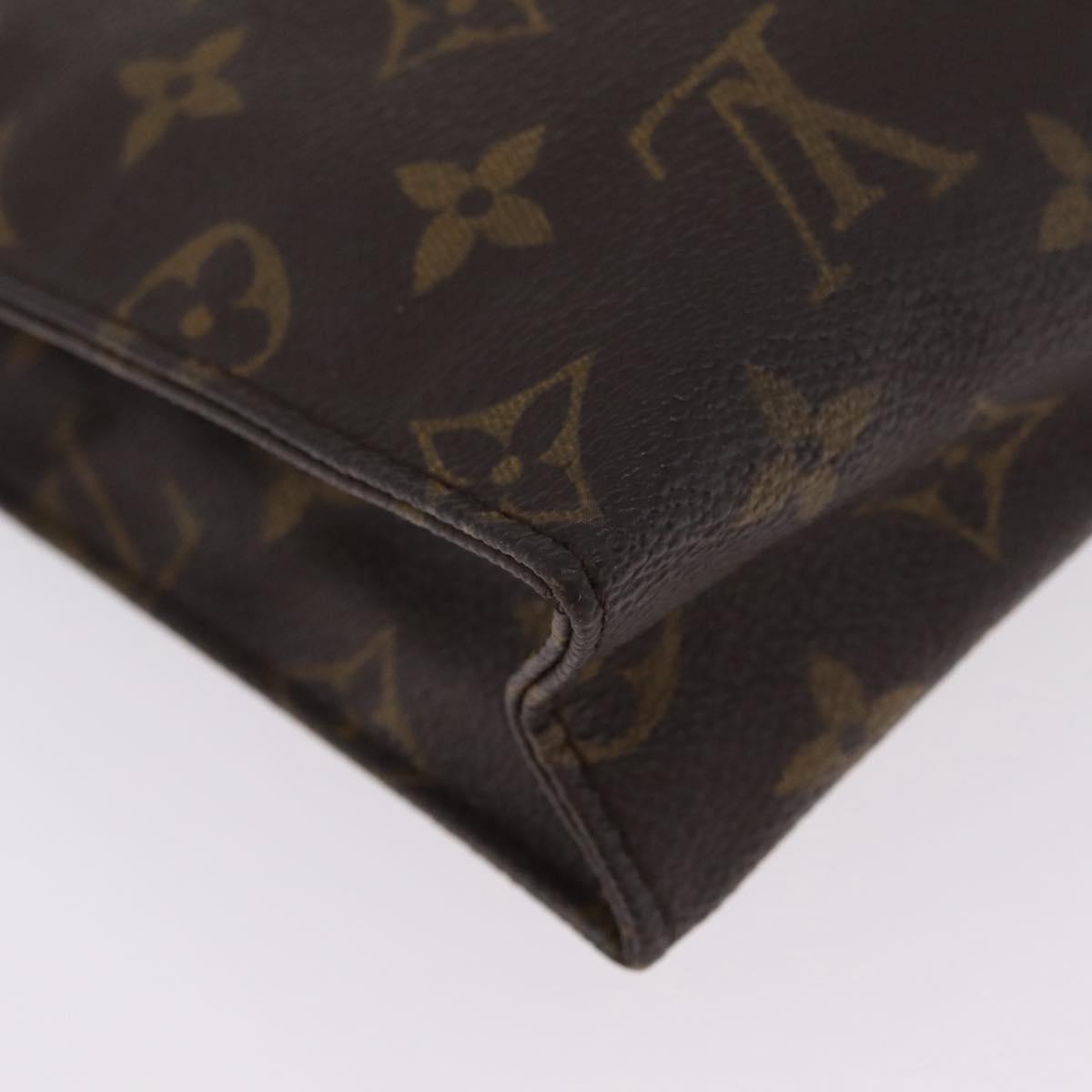 LOUIS VUITTON Monogram Poche Toilette 26 Pouch M47542 LV Auth 205387A