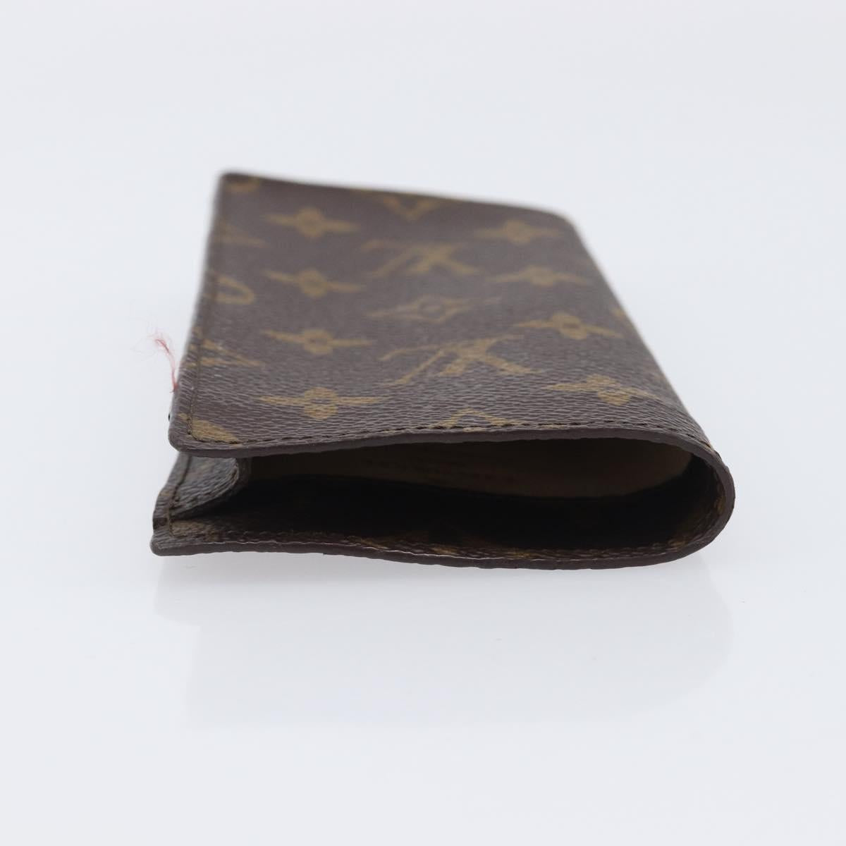 LOUIS VUITTON Monogram Etui Lunette Simple Glasses Case M62962 LV Auth 205393