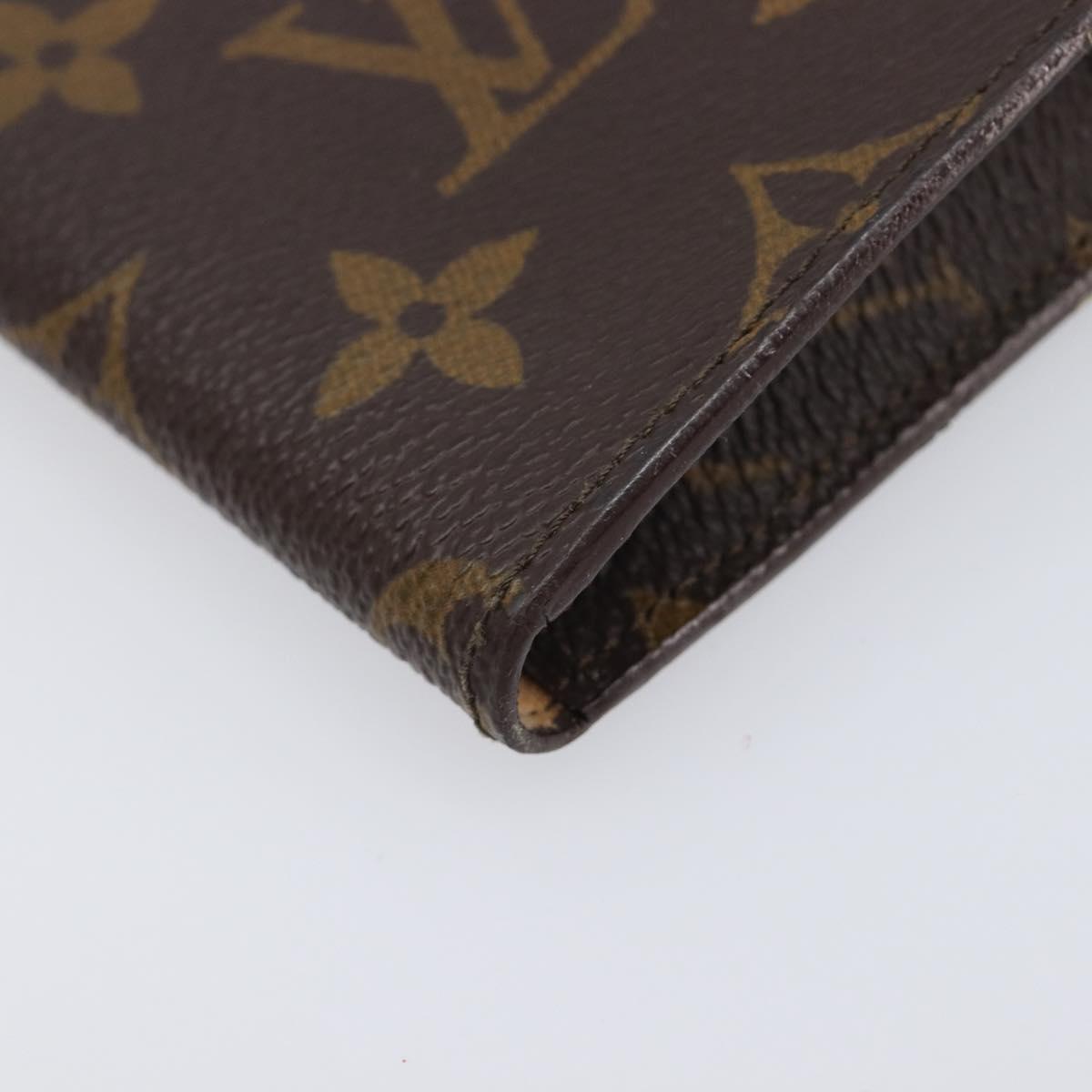 LOUIS VUITTON Monogram Etui Lunette Simple Glasses Case M62962 LV Auth 205393