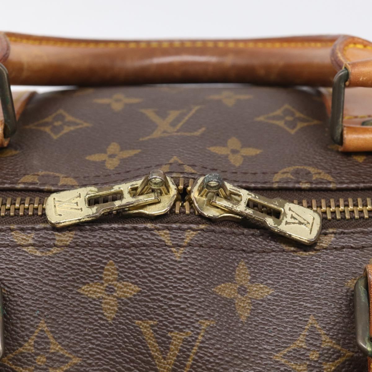 LOUIS VUITTON Monogram Keepall 55 Boston Bag M41424 LV Auth 205394