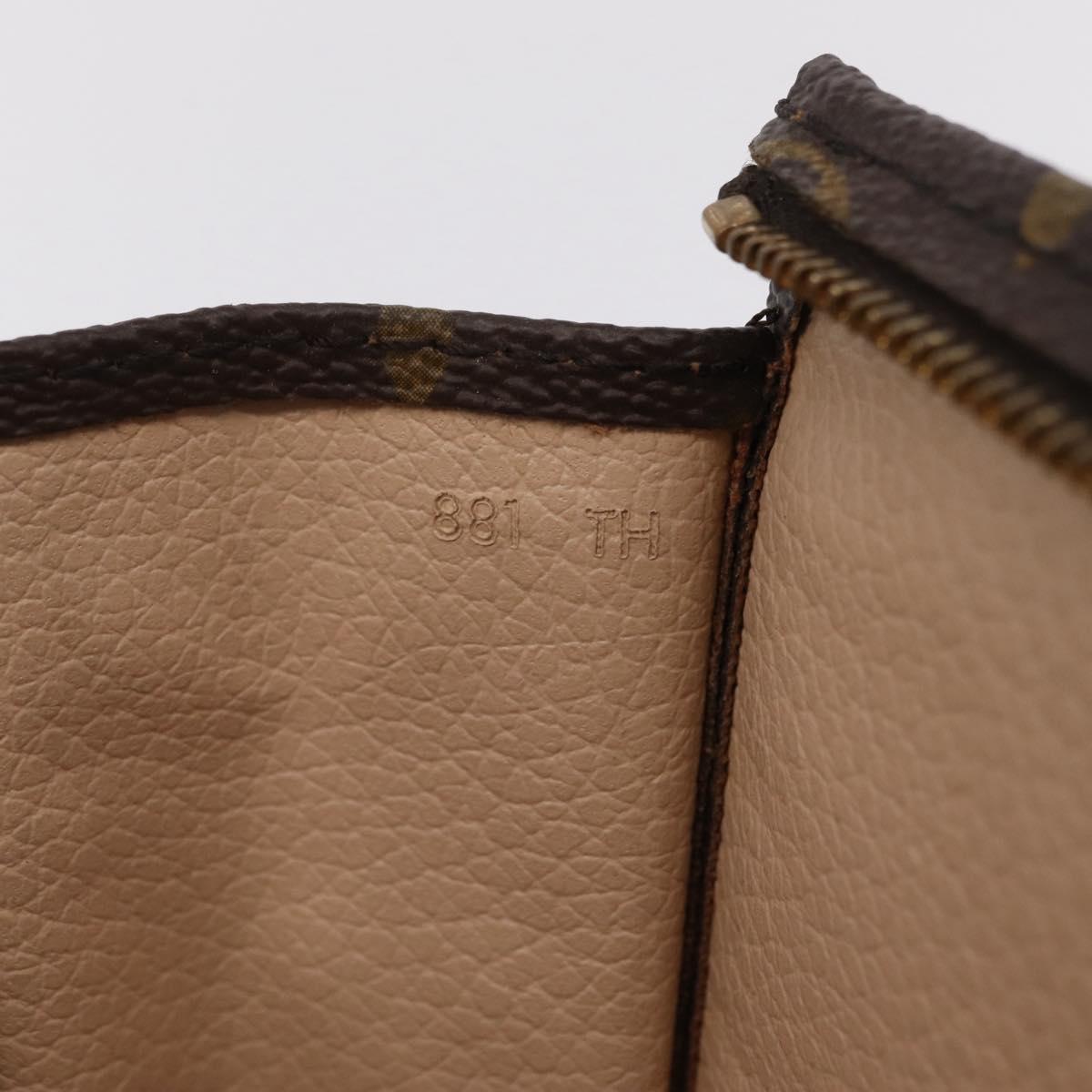 LOUIS VUITTON Monogram Poche Toilette 26 Pouch M47542 LV Auth 205400A