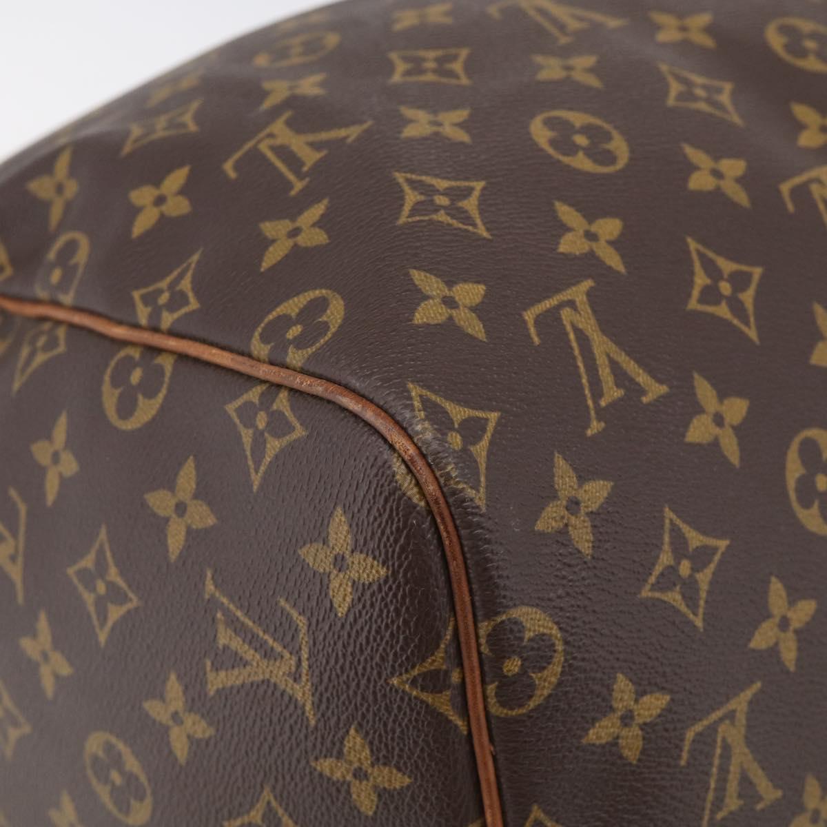 LOUIS VUITTON Monogram Keepall 55 Boston Bag M41424 LV Auth 205401V