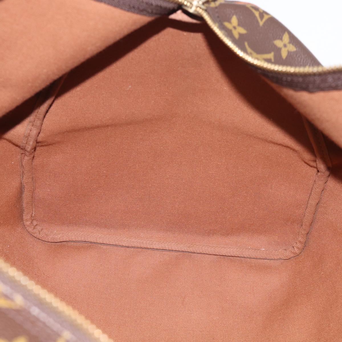 LOUIS VUITTON Monogram Keepall 55 Boston Bag M41424 LV Auth 205401V