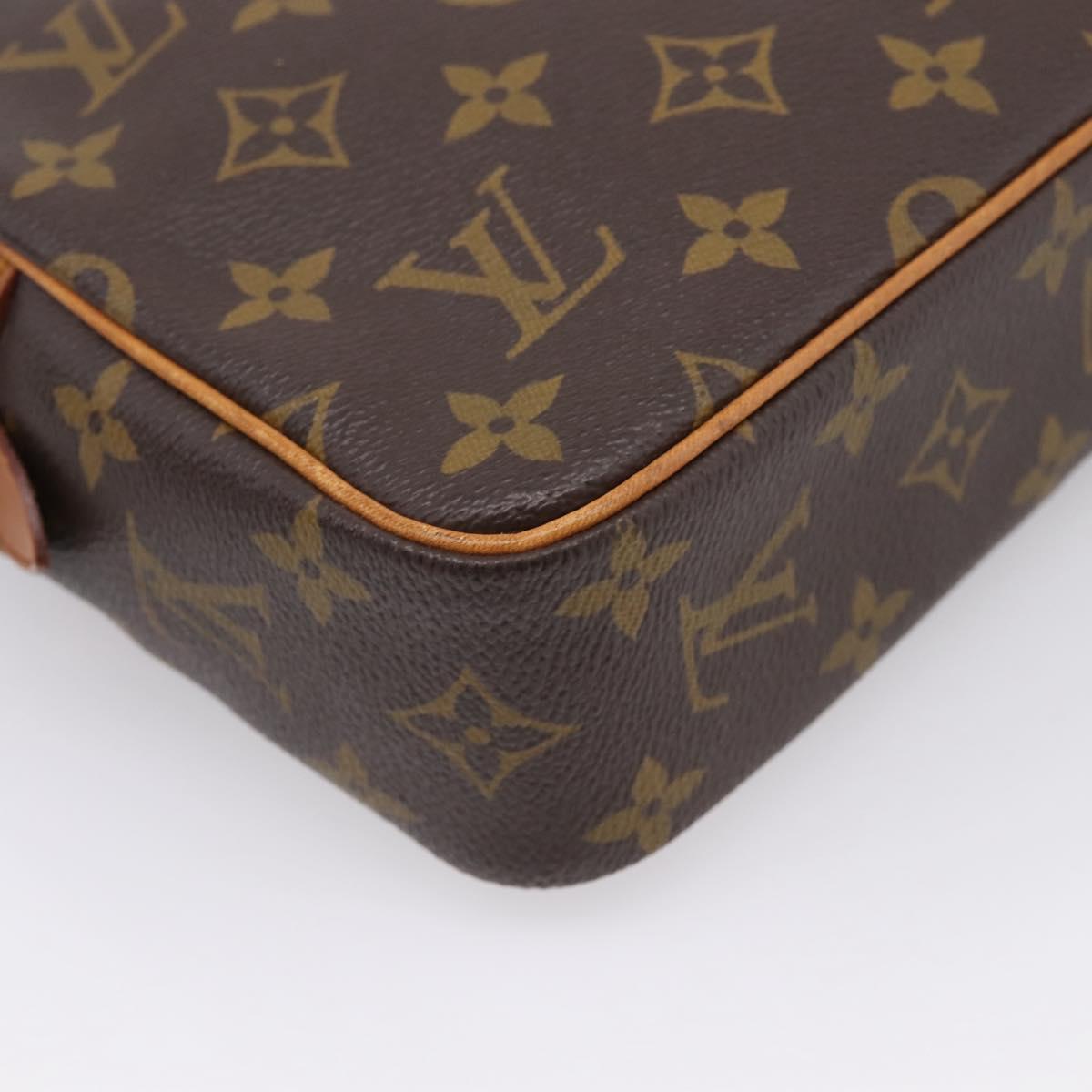 LOUIS VUITTON Monogram Compiegne 23 Clutch Bag M51847 LV Auth 205403