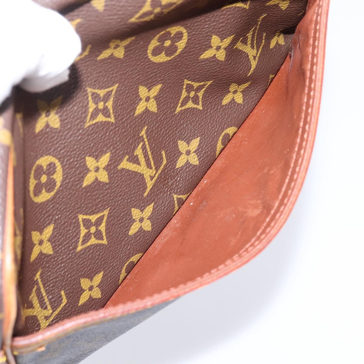 LOUIS VUITTON Monogram Compiegne 23 Clutch Bag M51847 LV Auth 205403