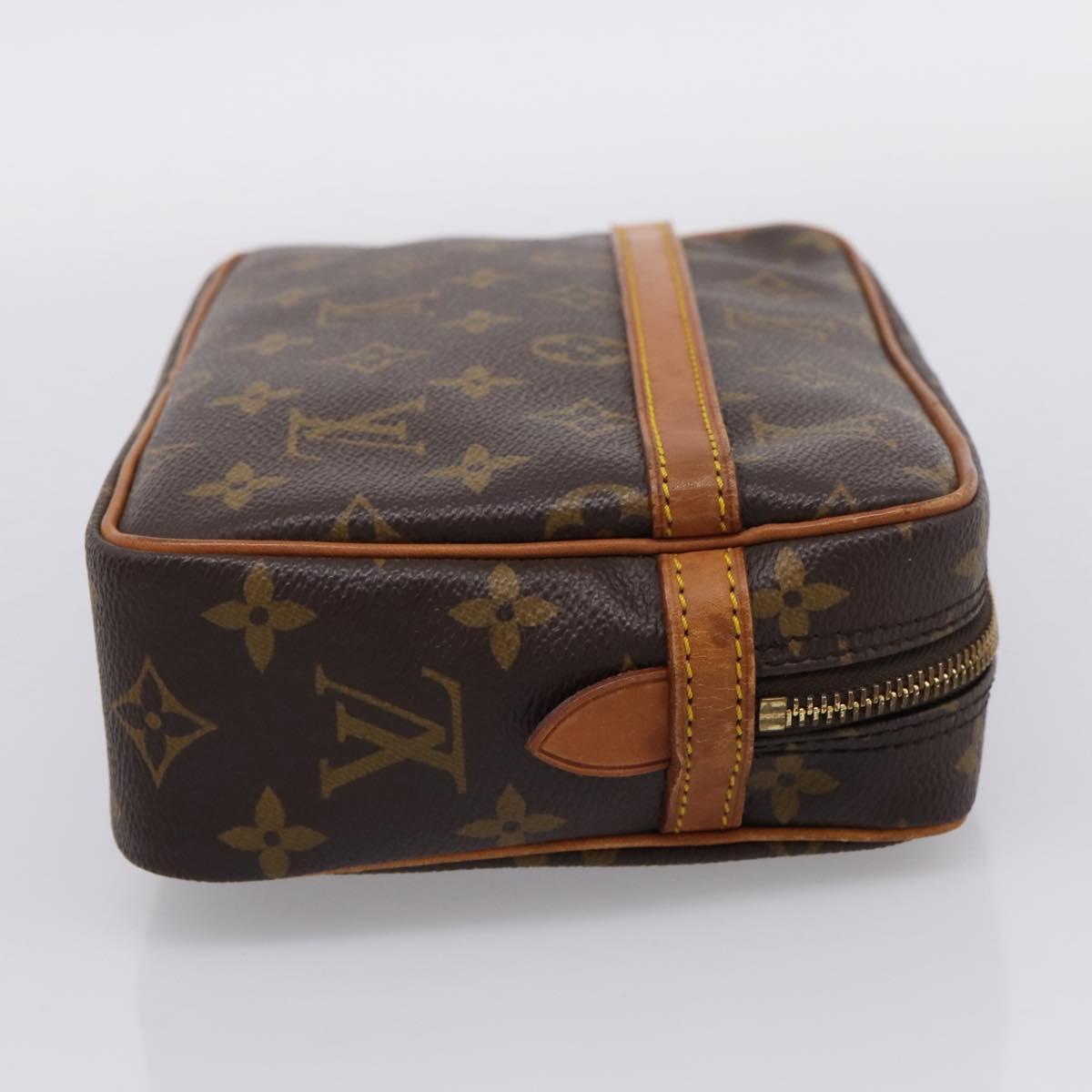 LOUIS VUITTON Monogram Compiegne 23 Clutch Bag M51847 LV Auth 205403
