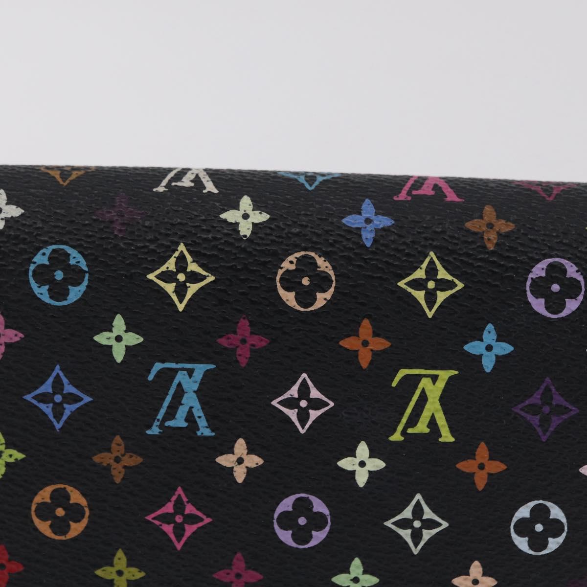LOUIS VUITTON Multicolor Portefeiulle Sarah Wallet M60668 LV Auth 205408A