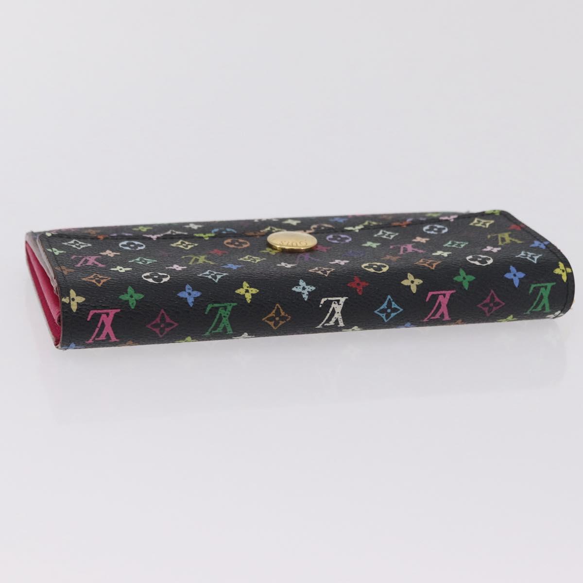 LOUIS VUITTON Multicolor Portefeiulle Sarah Wallet M60668 LV Auth 205408A