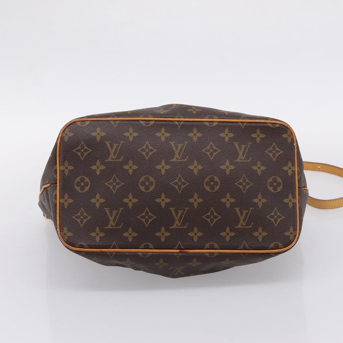 LOUIS VUITTON Monogram Palermo PM Tote Bag M40145 LV Auth 205409A
