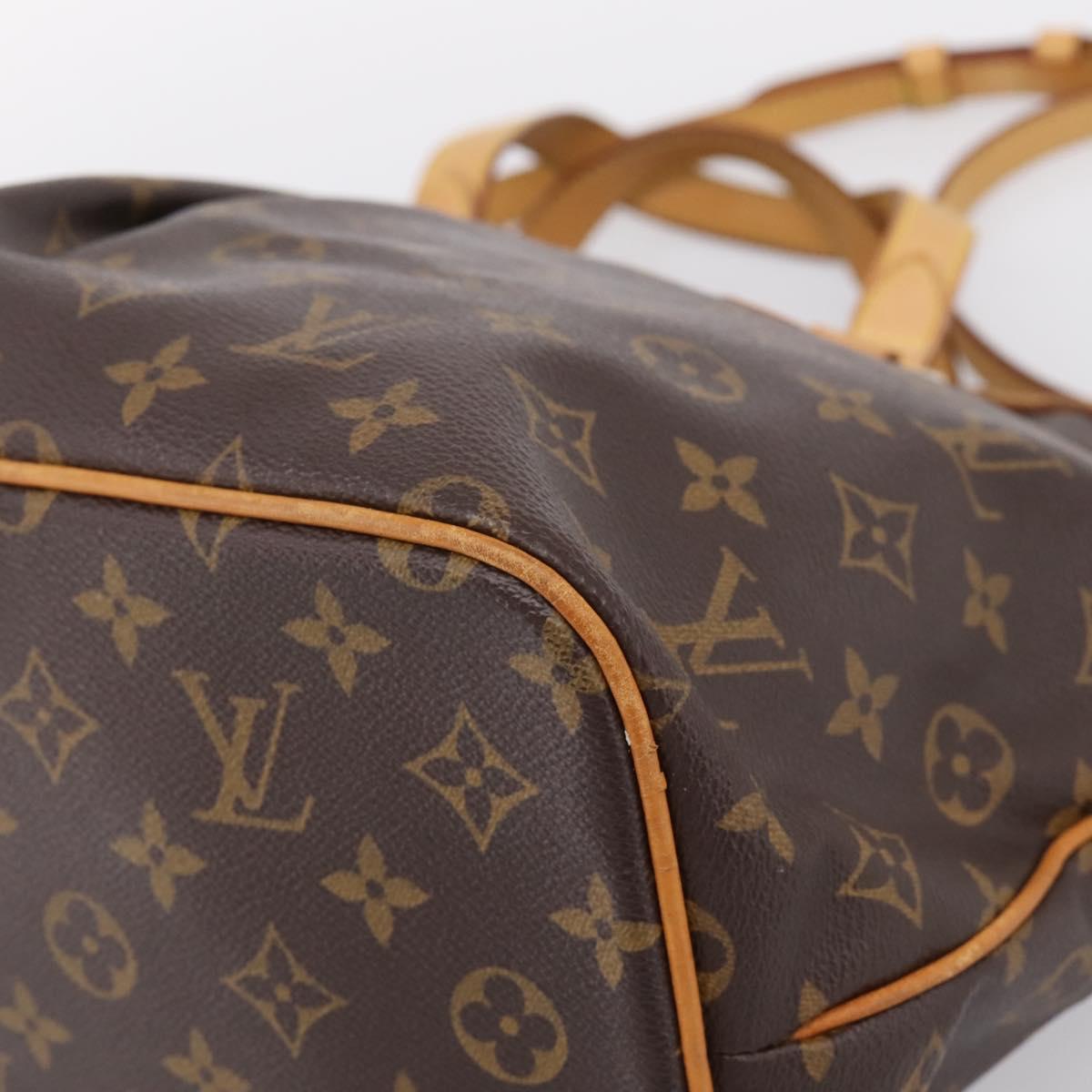 LOUIS VUITTON Monogram Palermo PM Tote Bag M40145 LV Auth 205409A