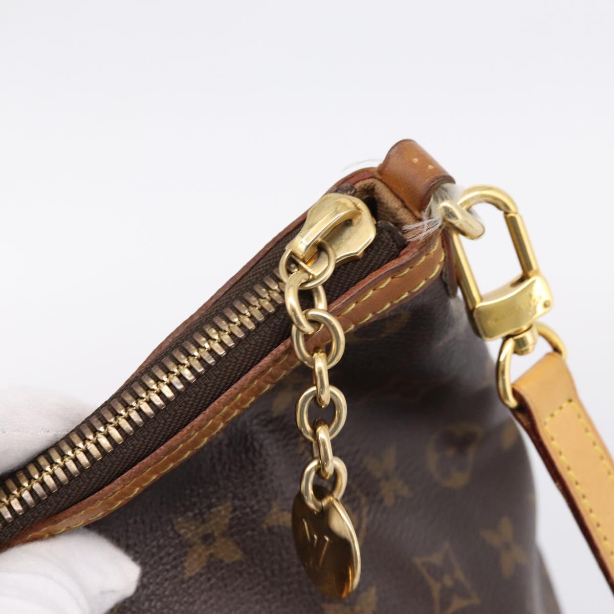 LOUIS VUITTON Monogram Palermo PM Tote Bag M40145 LV Auth 205409A
