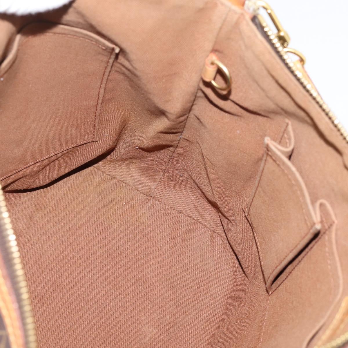 LOUIS VUITTON Monogram Palermo PM Tote Bag M40145 LV Auth 205409A