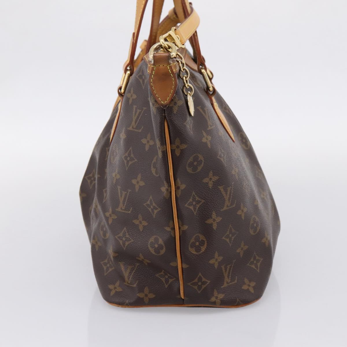 LOUIS VUITTON Monogram Palermo PM Tote Bag M40145 LV Auth 205409A