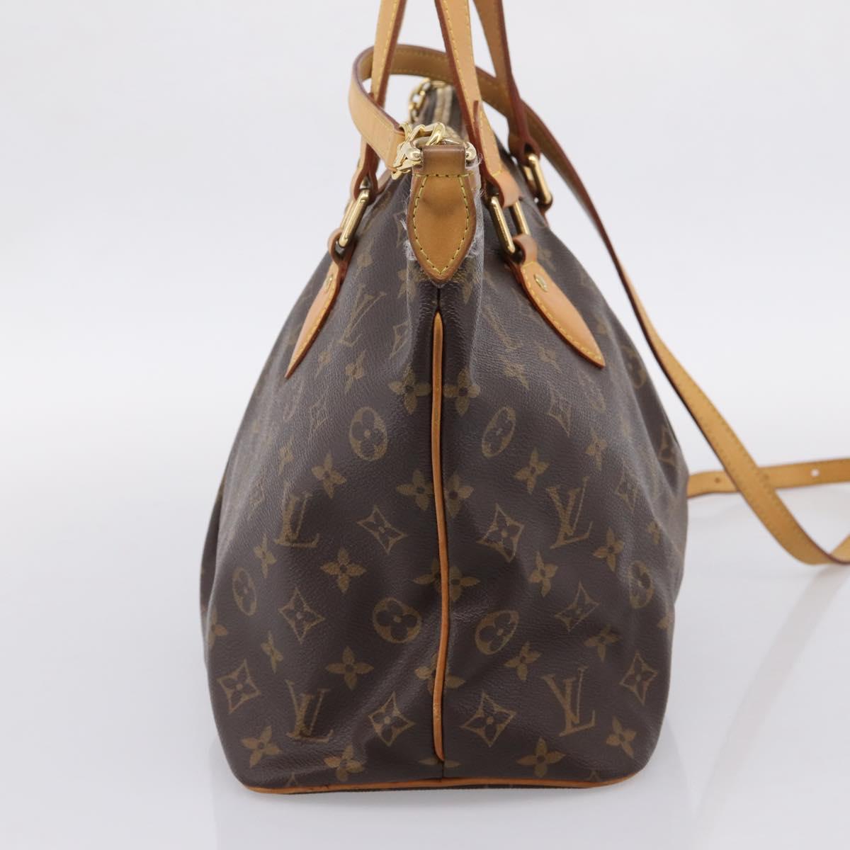 LOUIS VUITTON Monogram Palermo PM Tote Bag M40145 LV Auth 205409A