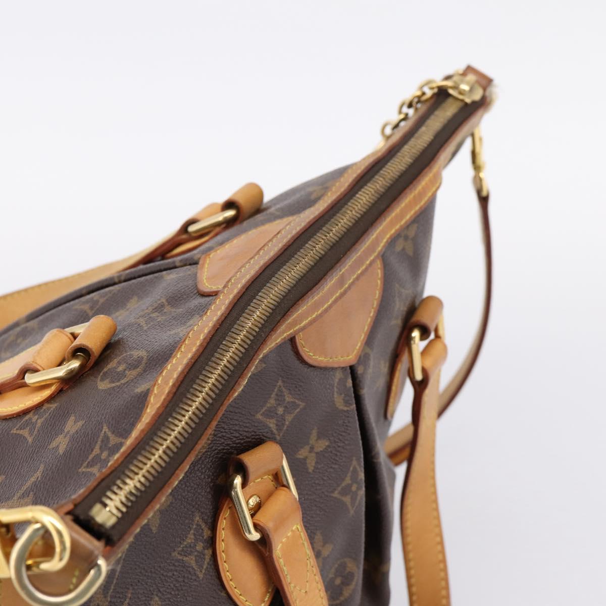 LOUIS VUITTON Monogram Palermo PM Tote Bag M40145 LV Auth 205409A