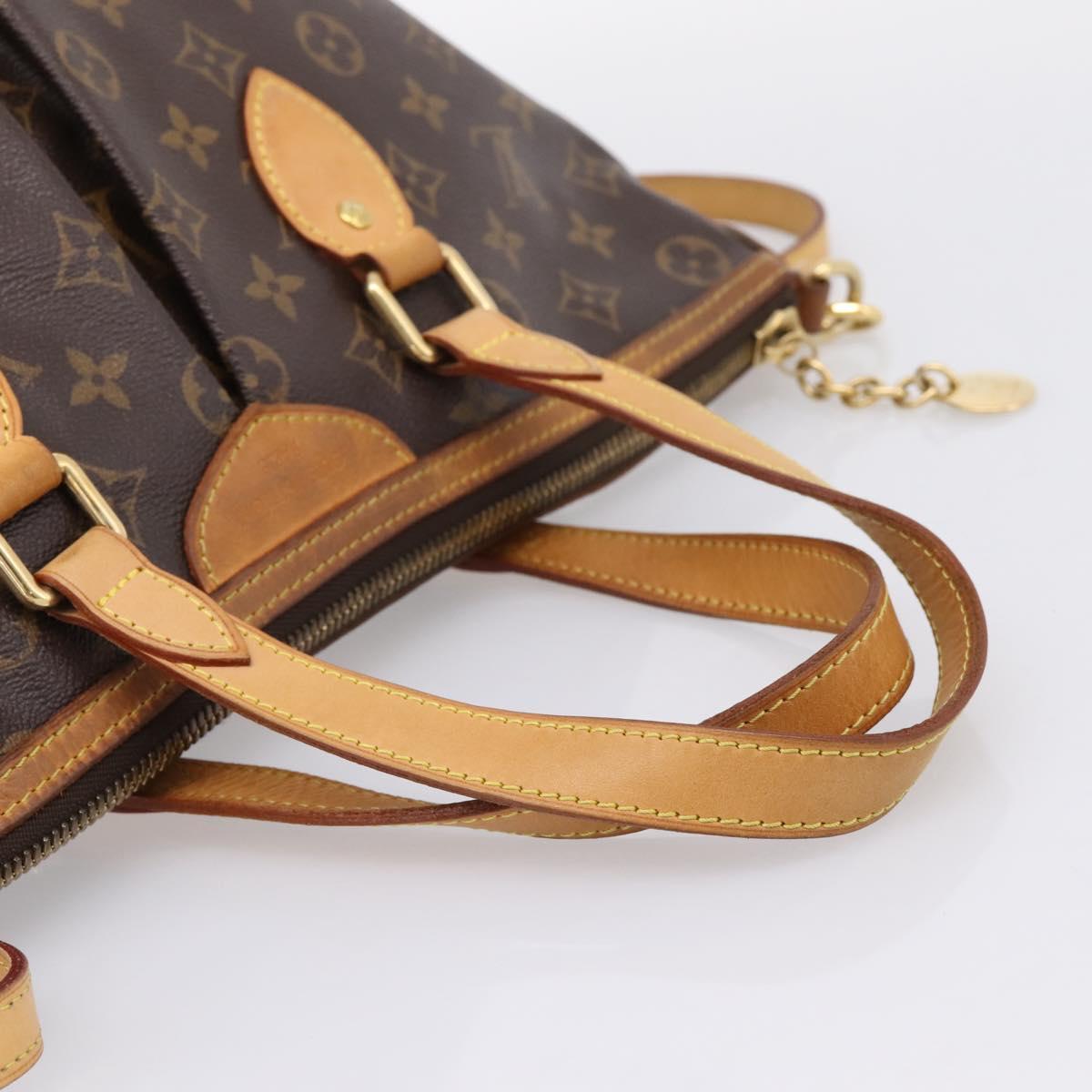 LOUIS VUITTON Monogram Palermo PM Tote Bag M40145 LV Auth 205409A