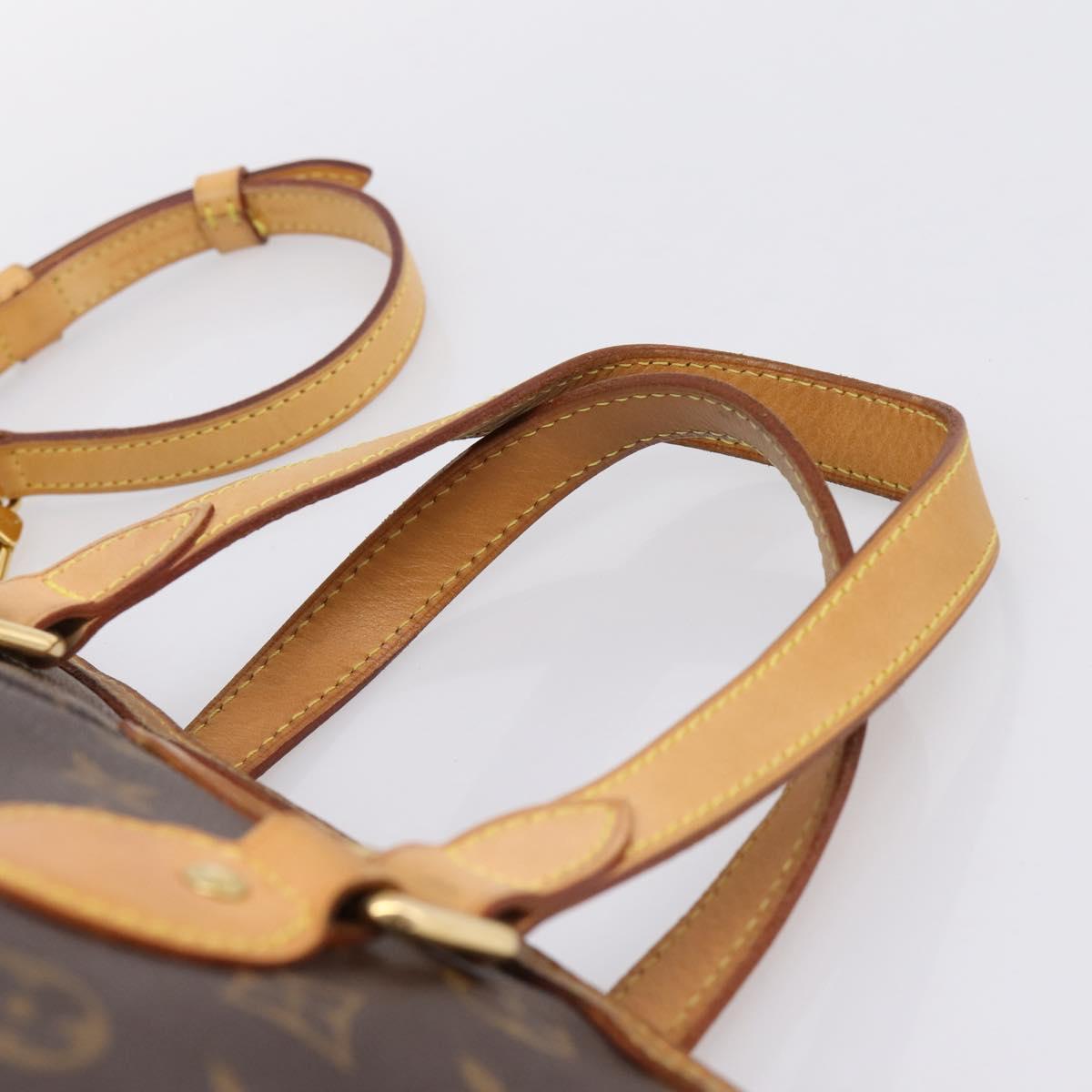 LOUIS VUITTON Monogram Palermo PM Tote Bag M40145 LV Auth 205409A