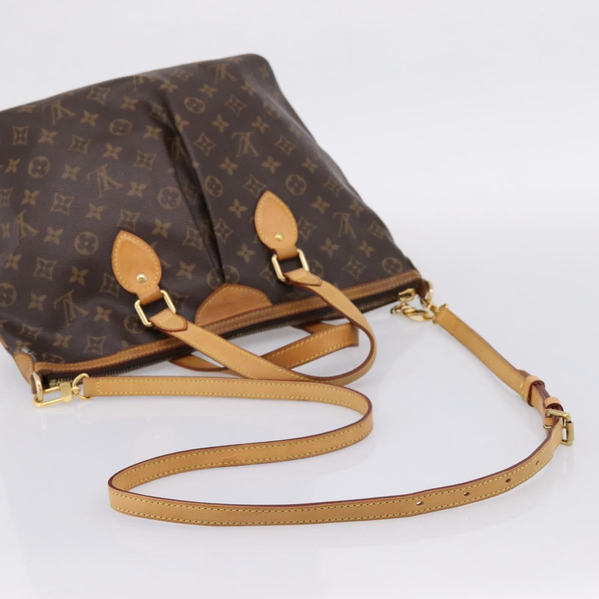 LOUIS VUITTON Monogram Palermo PM Tote Bag M40145 LV Auth 205409A