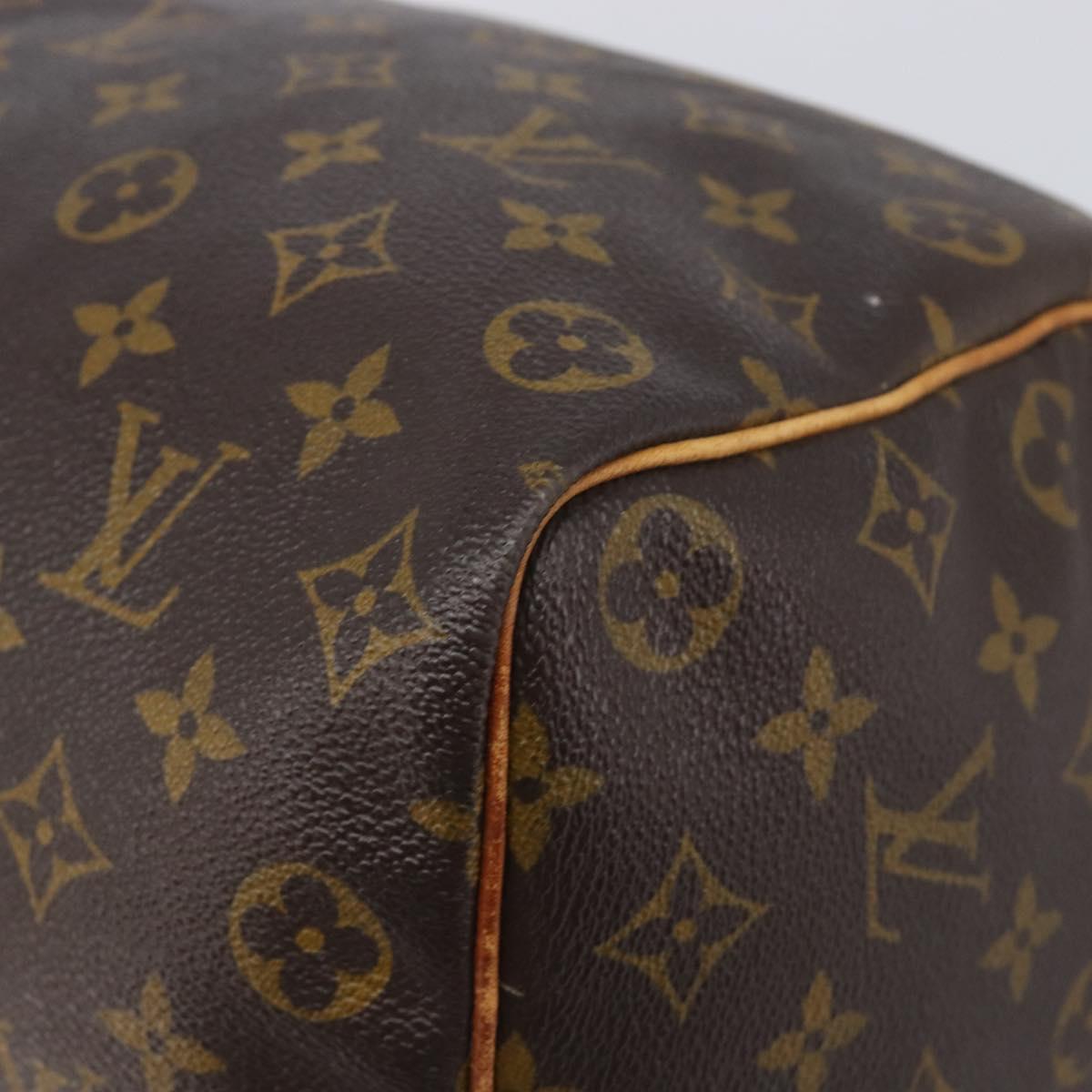 LOUIS VUITTON Monogram Speedy 35 Hand Bag M41524 LV Auth 205410
