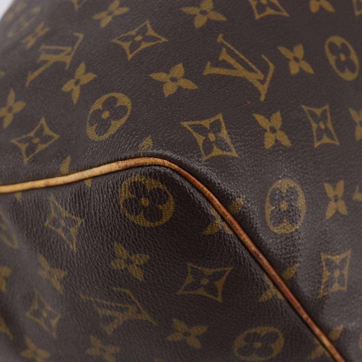 LOUIS VUITTON Monogram Speedy 35 Hand Bag M41524 LV Auth 205410