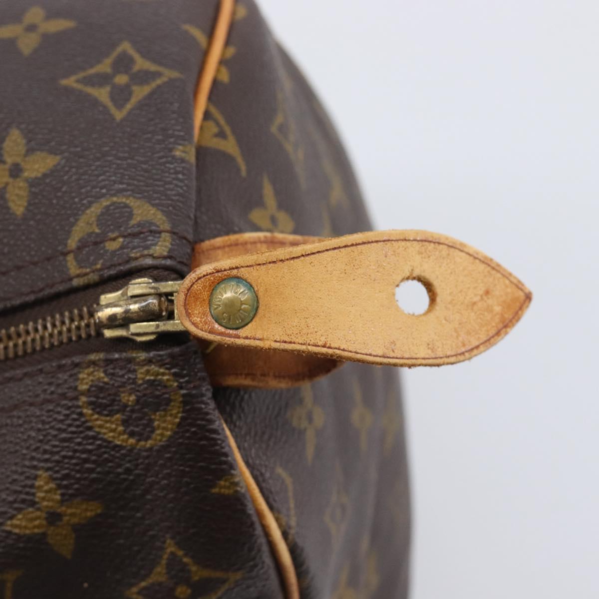 LOUIS VUITTON Monogram Speedy 35 Hand Bag M41524 LV Auth 205410