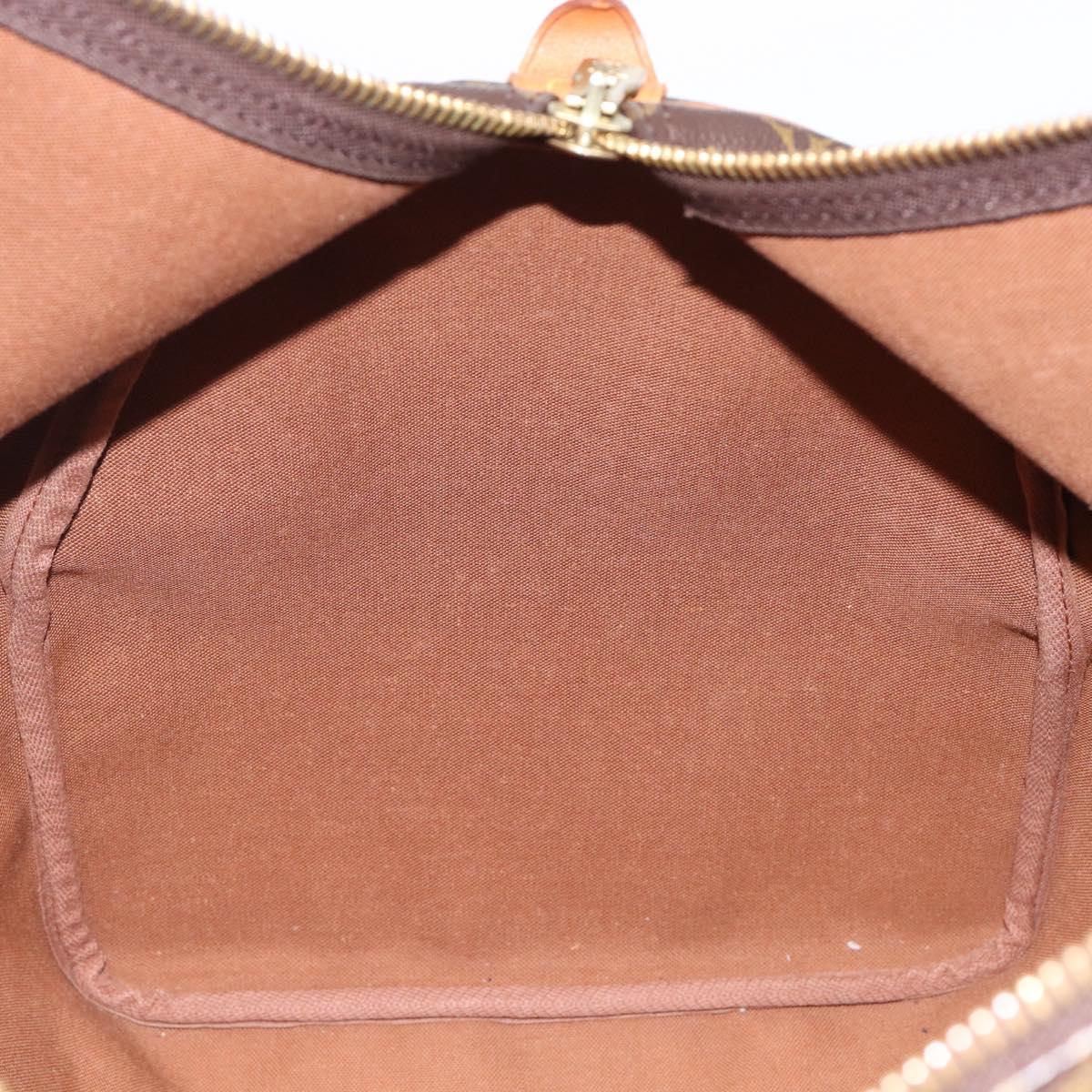 LOUIS VUITTON Monogram Keepall 55 Boston Bag M41424 LV Auth 205411V