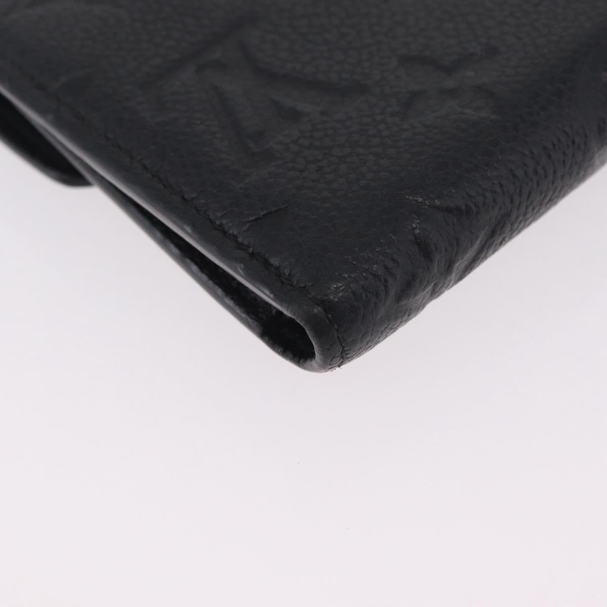 LOUIS VUITTON Empreinte Portefeuille Victorine Wallet M83590 LV Auth 205415M