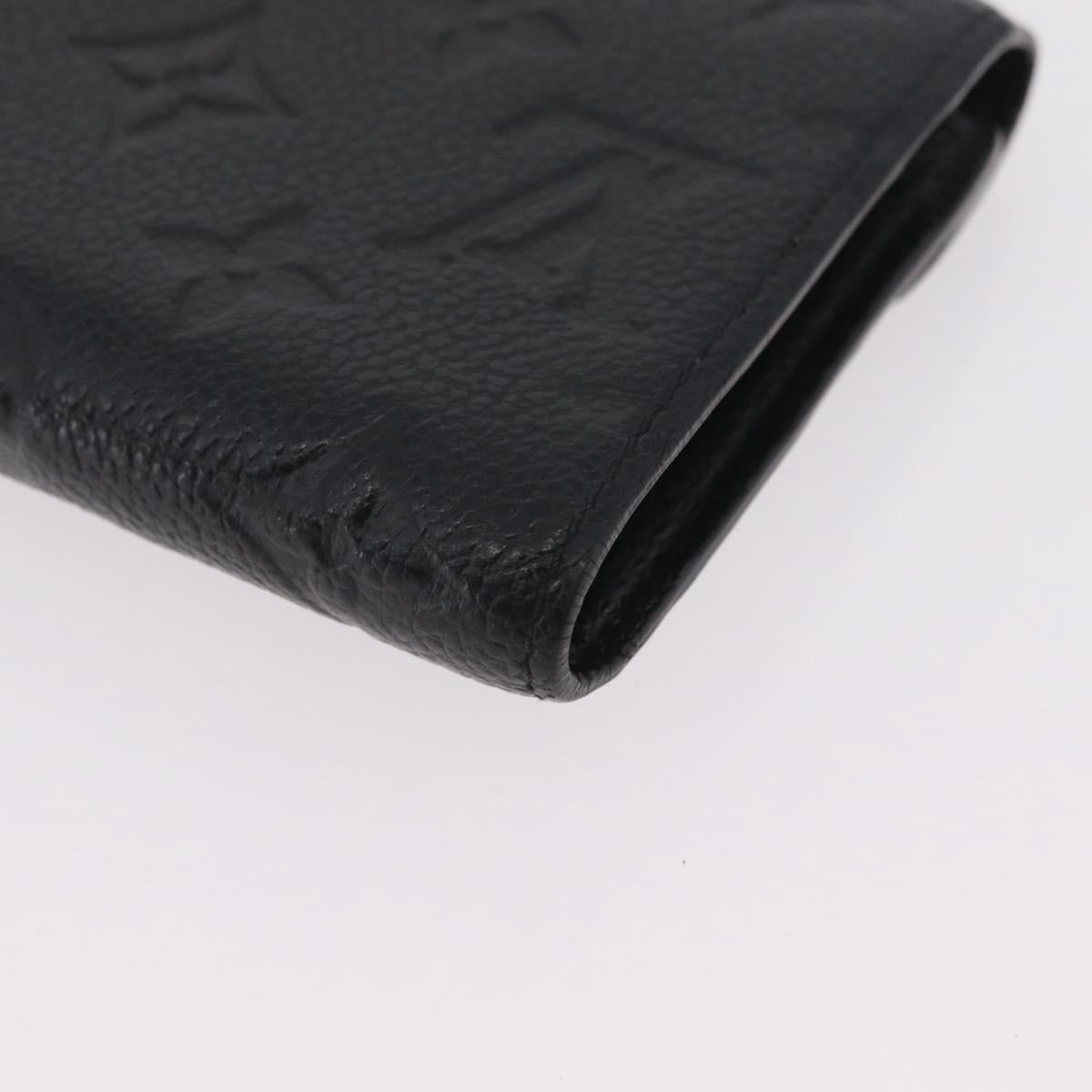 LOUIS VUITTON Empreinte Portefeuille Victorine Wallet M83590 LV Auth 205415M