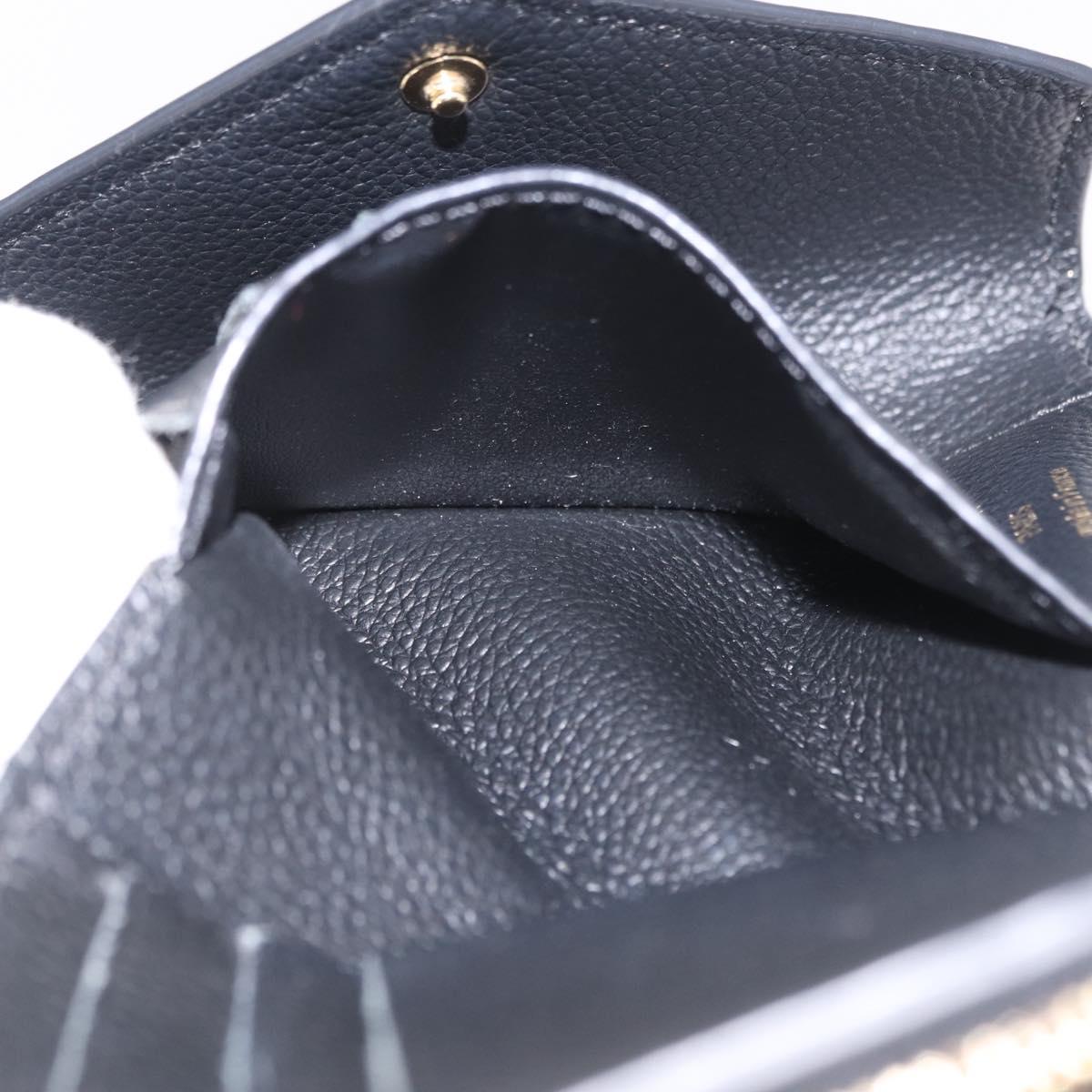 LOUIS VUITTON Empreinte Portefeuille Victorine Wallet M83590 LV Auth 205415M