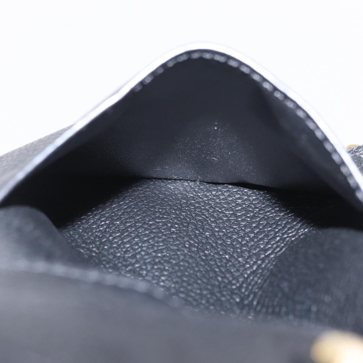 LOUIS VUITTON Empreinte Portefeuille Victorine Wallet M83590 LV Auth 205415M