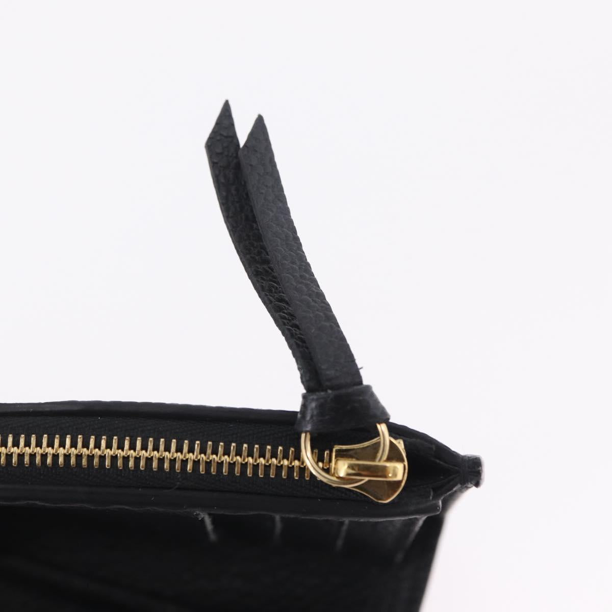 LOUIS VUITTON Empreinte Portefeuille Victorine Wallet M83590 LV Auth 205415M