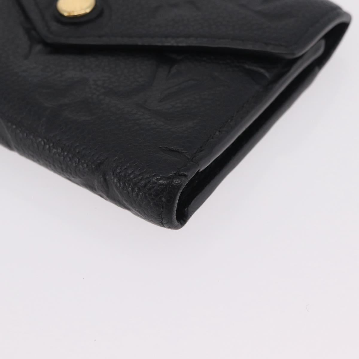 LOUIS VUITTON Empreinte Portefeuille Victorine Wallet M83590 LV Auth 205415M