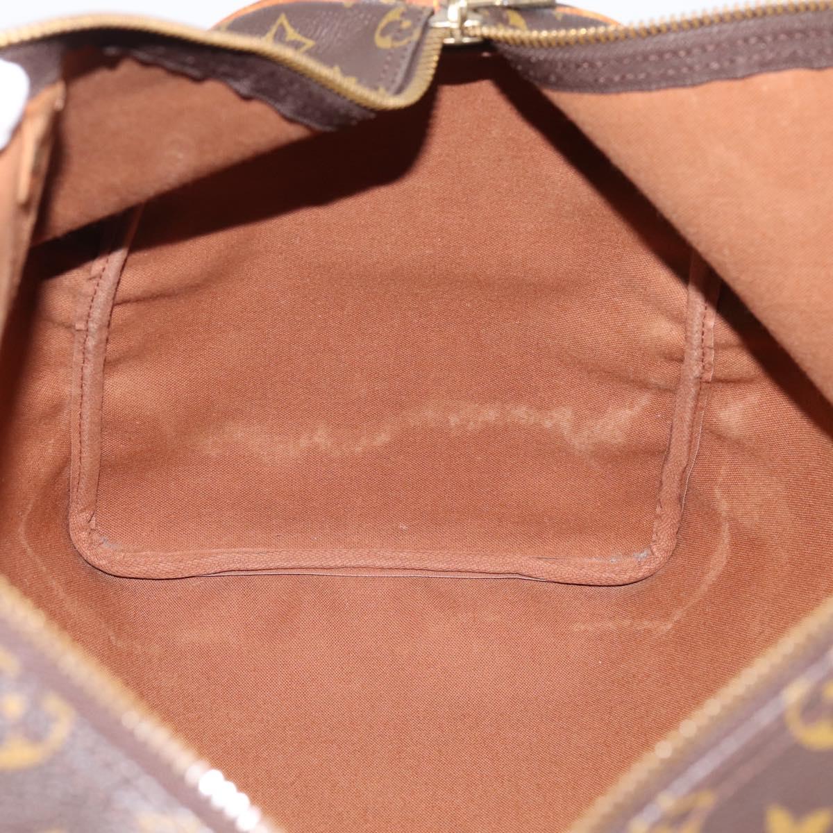 LOUIS VUITTON Monogram Keepall 50 Boston Bag M41426 LV Auth 205423