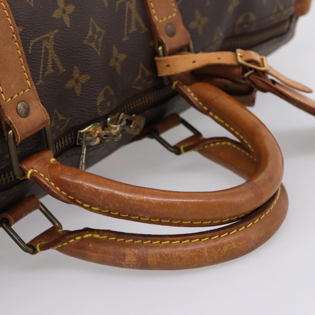 LOUIS VUITTON Monogram Keepall 50 Boston Bag M41426 LV Auth 205423