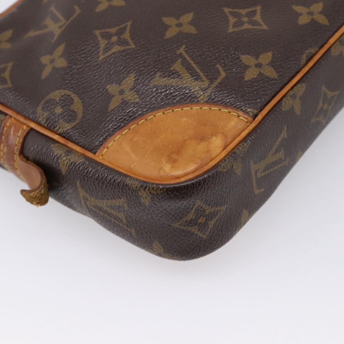 LOUIS VUITTON Monogram Marly Dragonne GM Clutch Bag M51825 LV Auth 205434A