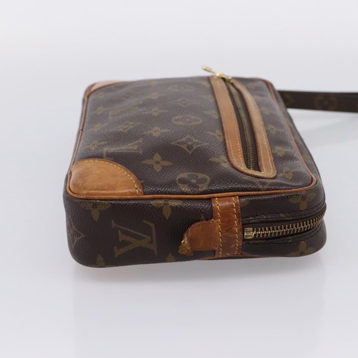 LOUIS VUITTON Monogram Marly Dragonne GM Clutch Bag M51825 LV Auth 205434A