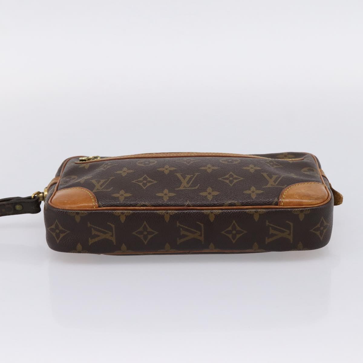 LOUIS VUITTON Monogram Marly Dragonne GM Clutch Bag M51825 LV Auth 205434A