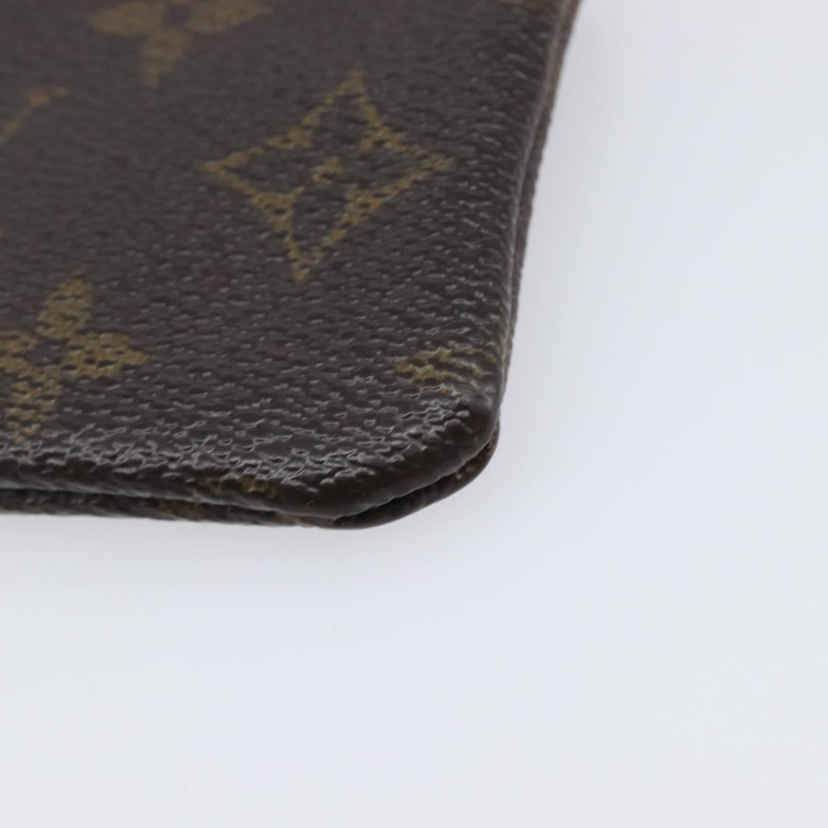 LOUIS VUITTON Monogram Pochette Cles Coin Purse M62650 LV Auth 205446